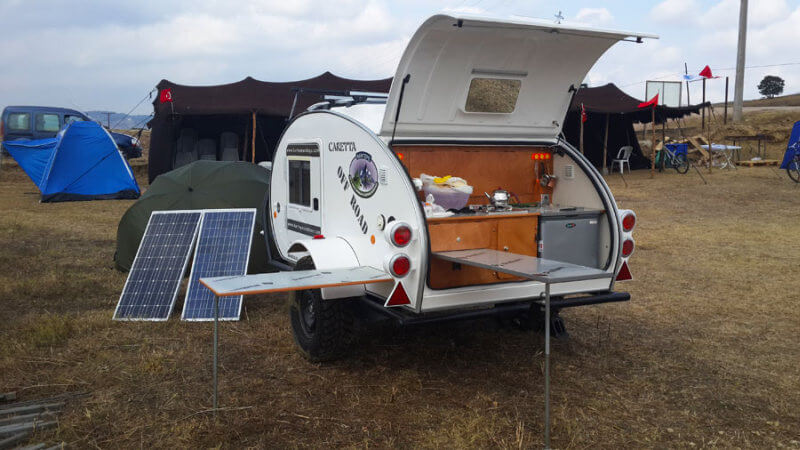 Caretta Offroad Caravan Außenseite