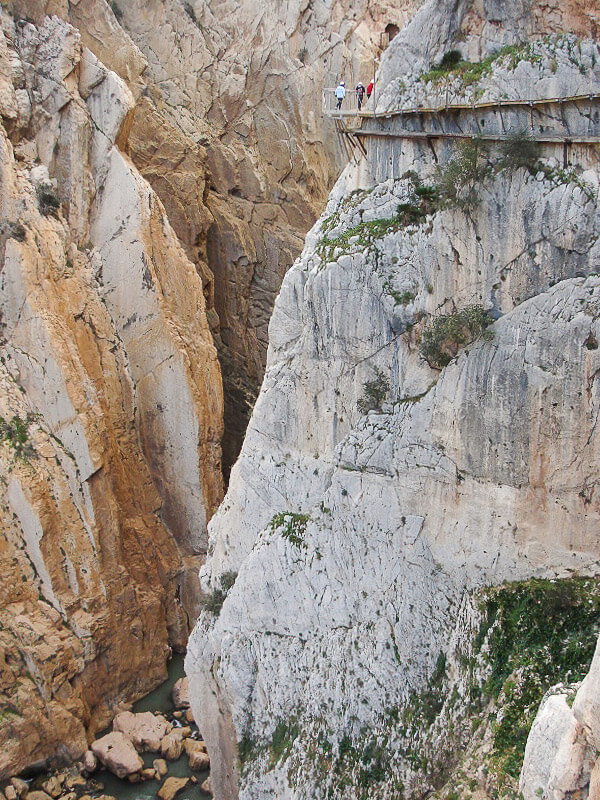 Der Camino del Rey in Andalusien