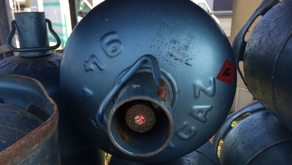 Gas for campers in France: Butagaz