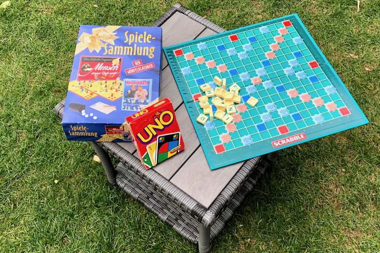 Games for stay-at-home and garden campers