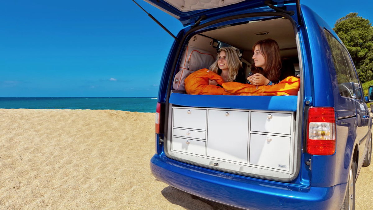Camping with the VanEssa camping module