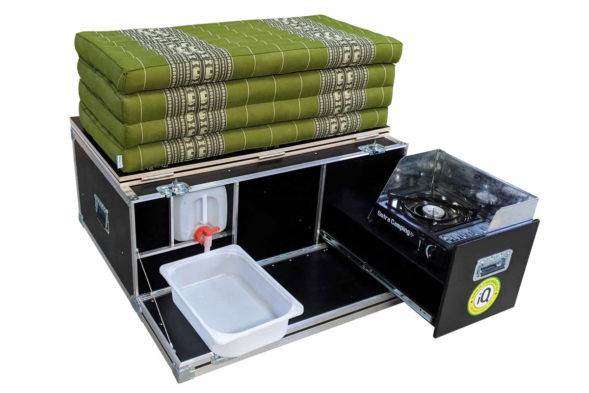 If you are a fan of simplicity, you will certainly be happy with the IQ camping box. Gabriele Hofmann, iQ-ProSolutions GmbH