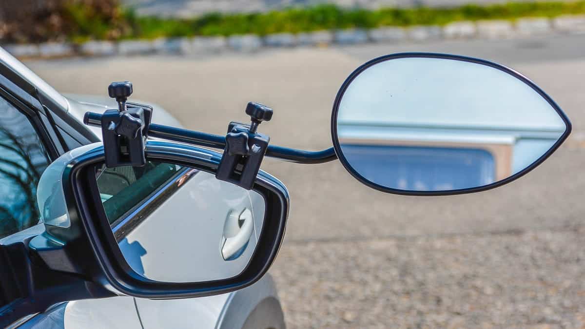Caravan auxiliary mirrors: Suppliers, models, tips
