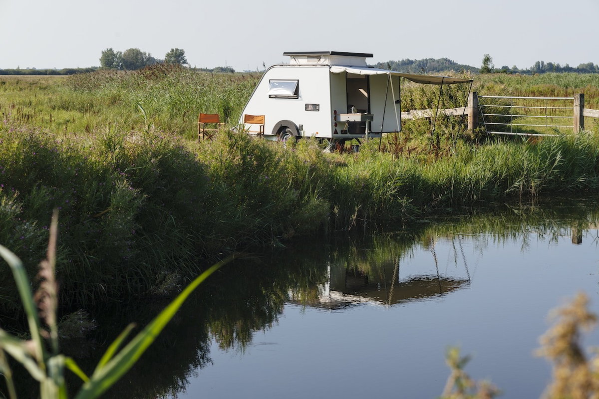 Kip Shelter ein Offroad Caravan