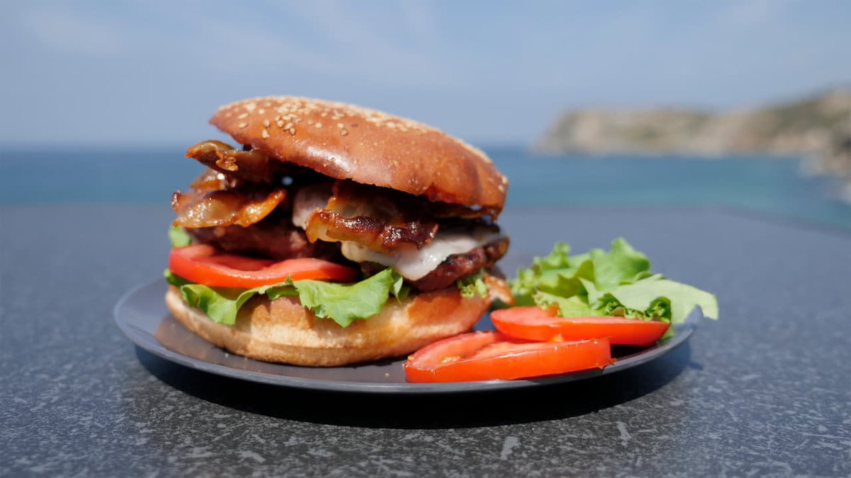 Camping-Rezept Cheesburger