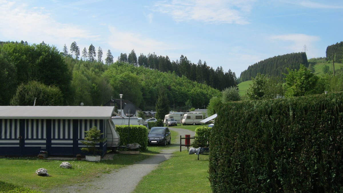 Camping am Freizeitpark Fort Fun in Valmetal