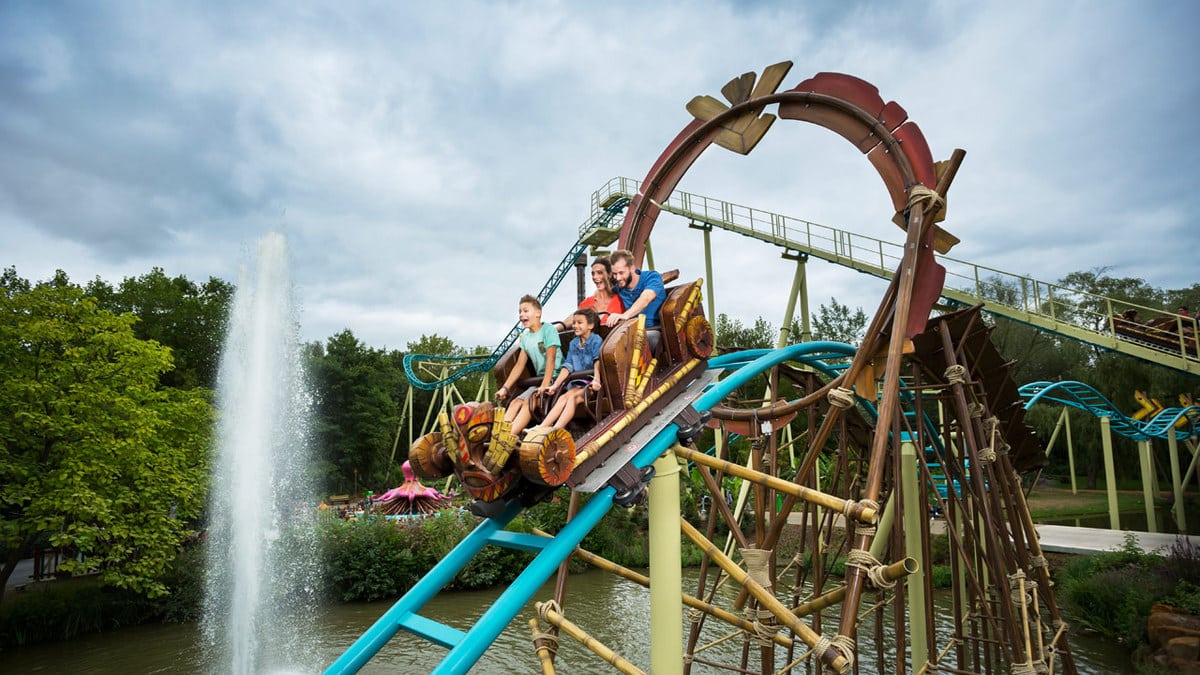 Tikiwaka im Walibi Freizeitpark Europa