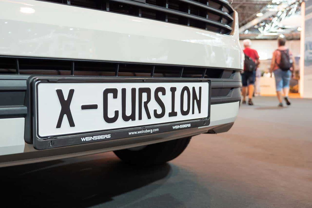Weinsberg X-Cursion Van Kennzeichen