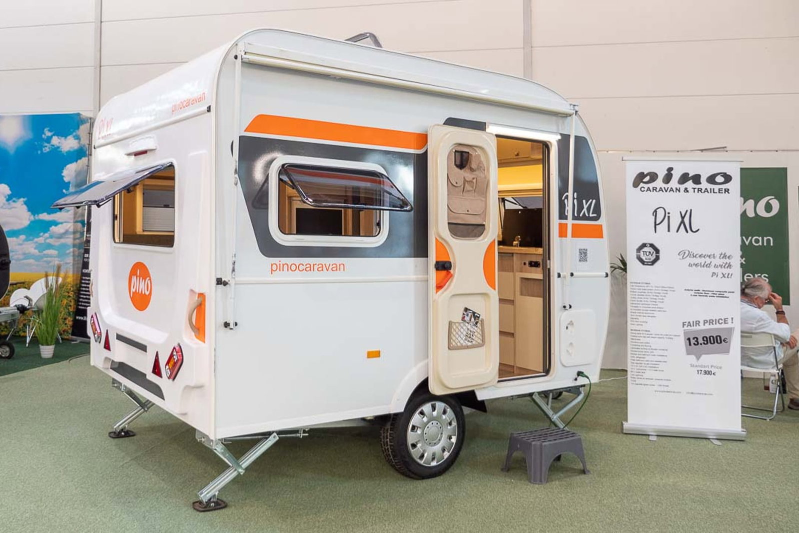 Small but mighty! PinoCaravan Pi XL (2023): A mini-caravan that enchants with compact luxury and full equipment - with pictures!