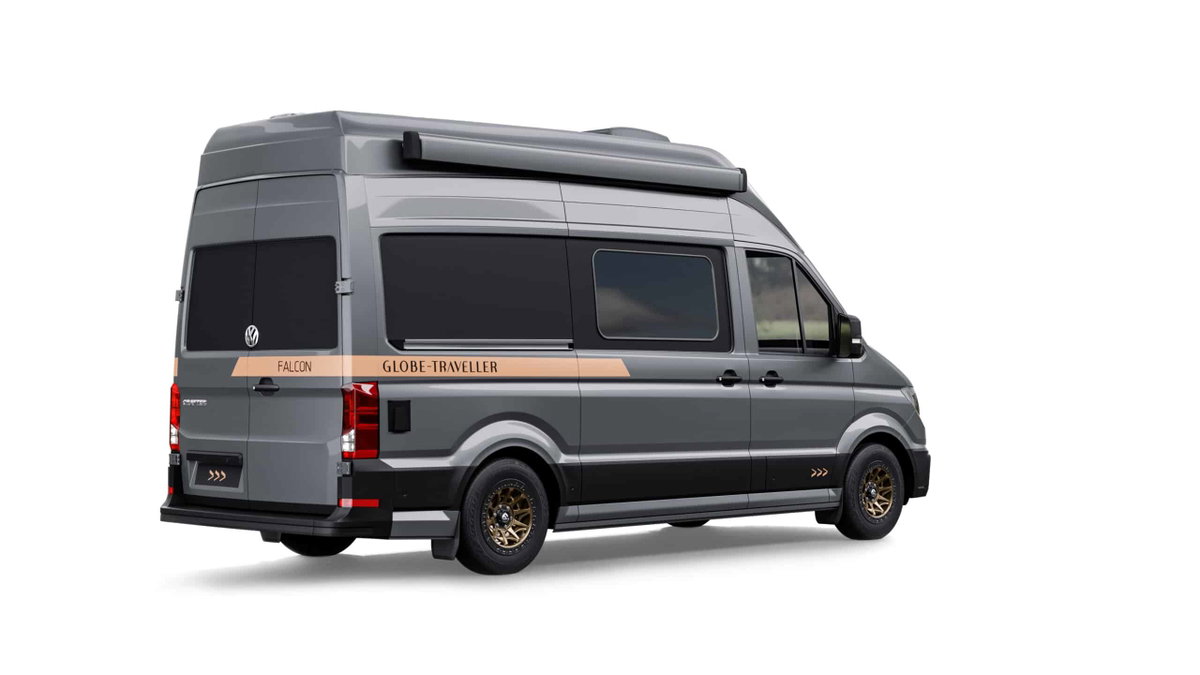 Globe-Traveller Falcon Hinten