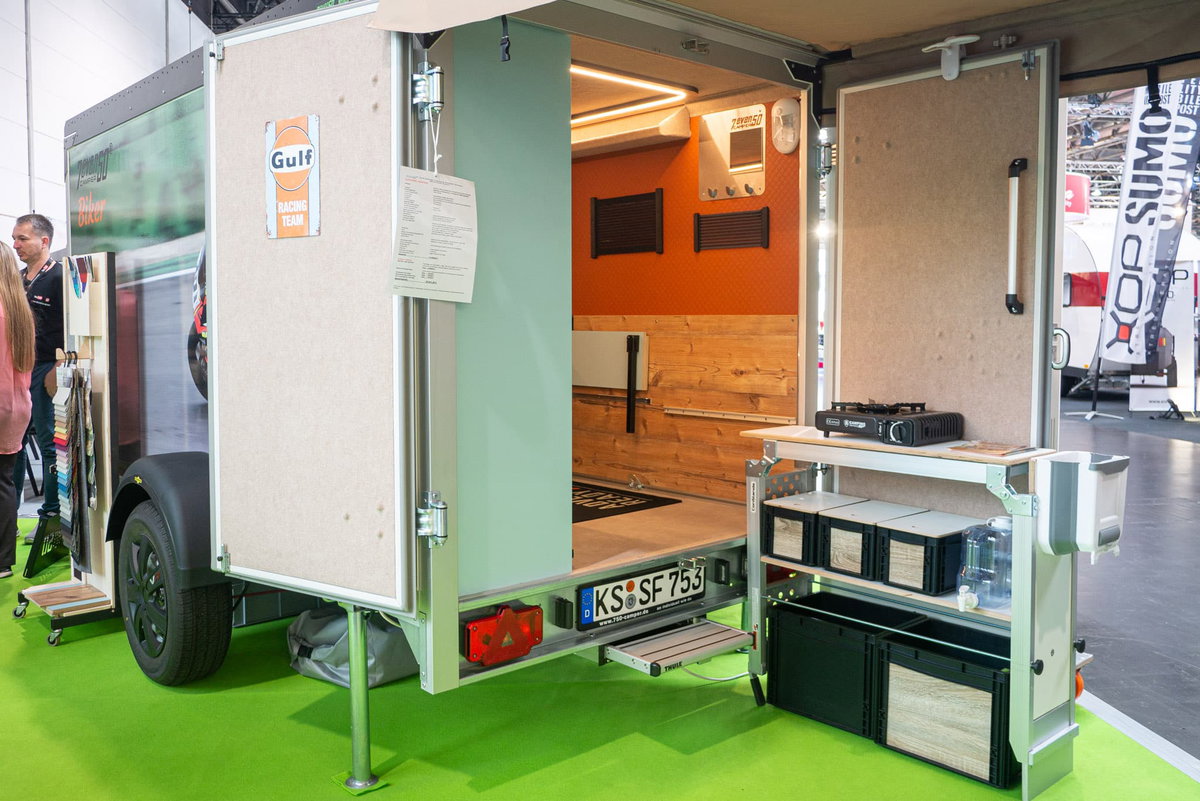 7even50 Biker Küchenmodul Caravan Salon 2023