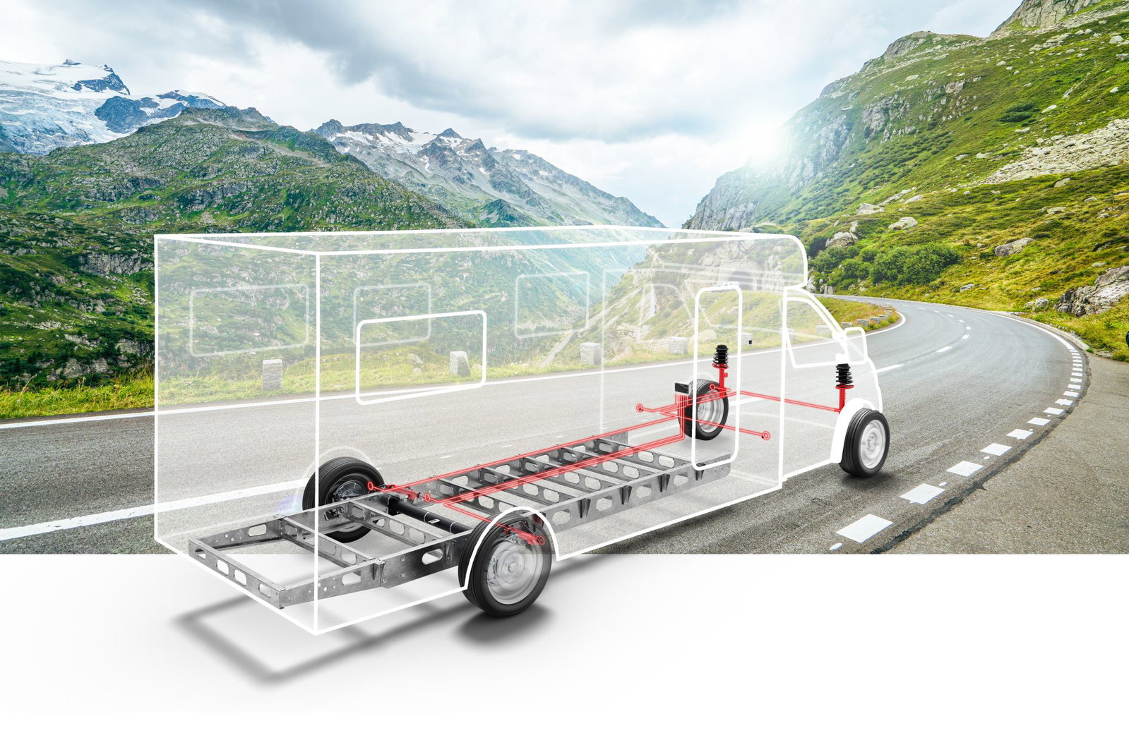 This new motorhome chassis AL-KO COMFORT DRIVE thinks with you - More driving comfort and safety