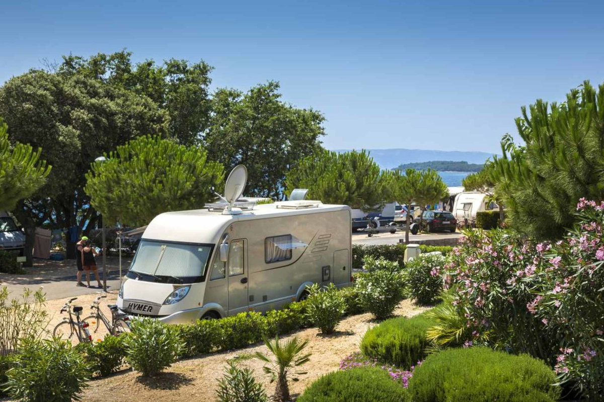 Campsites Kvarner Bay - Spacious pitches, some with a view of the Adriatic. © camping.info