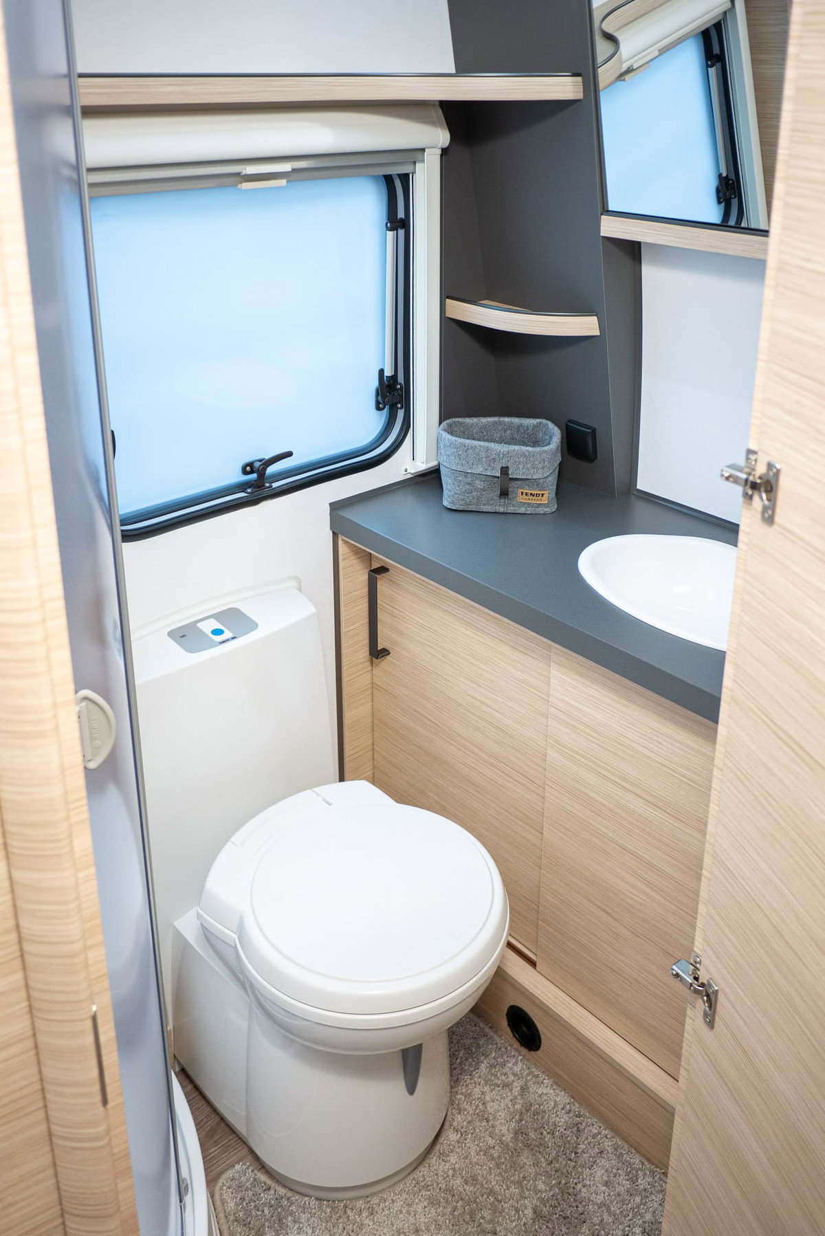 Fendt Apero 560 SKM Caravan Salon 2023 Bad