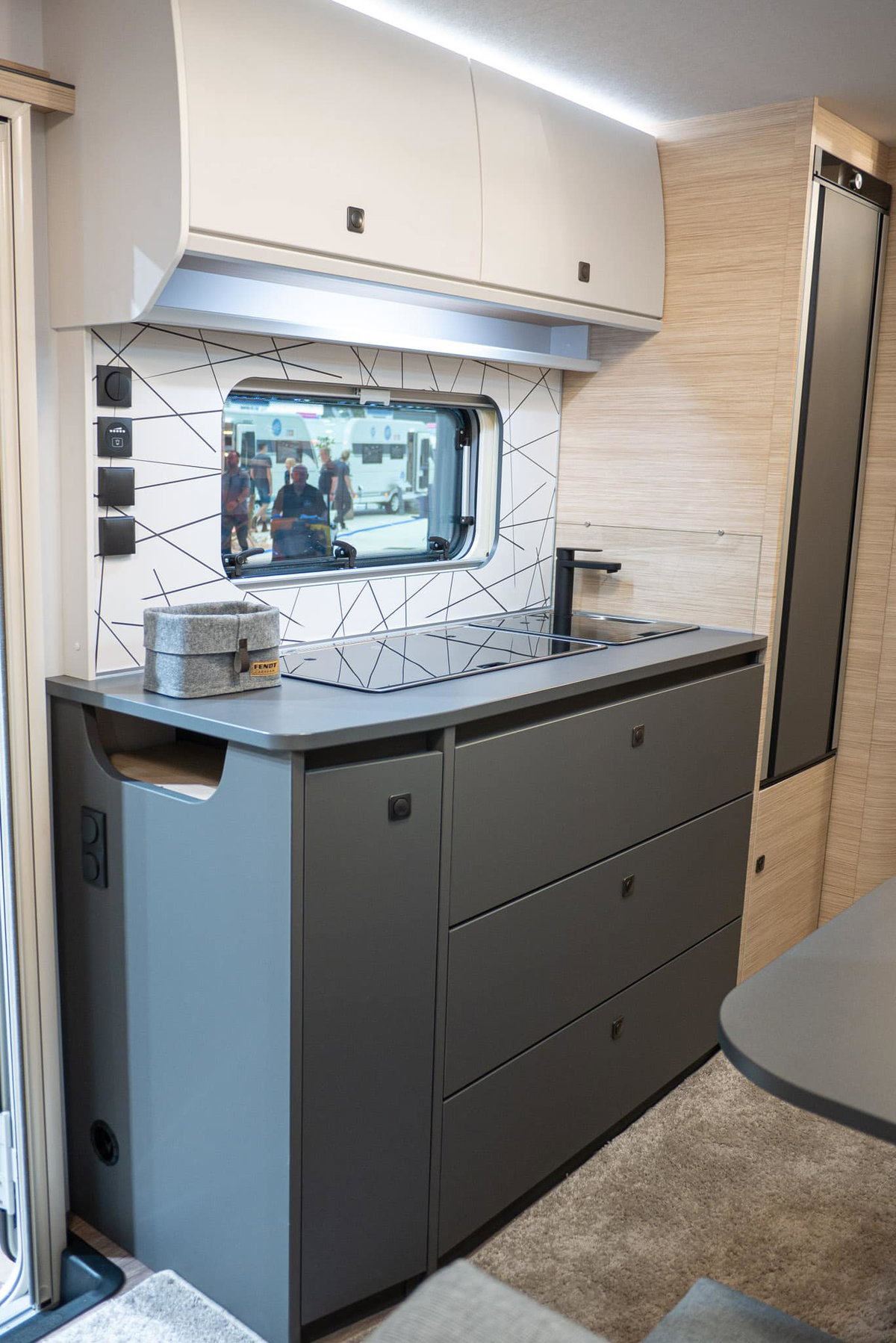 Fendt Apero 560 SKM Caravan Salon 2023 Küche