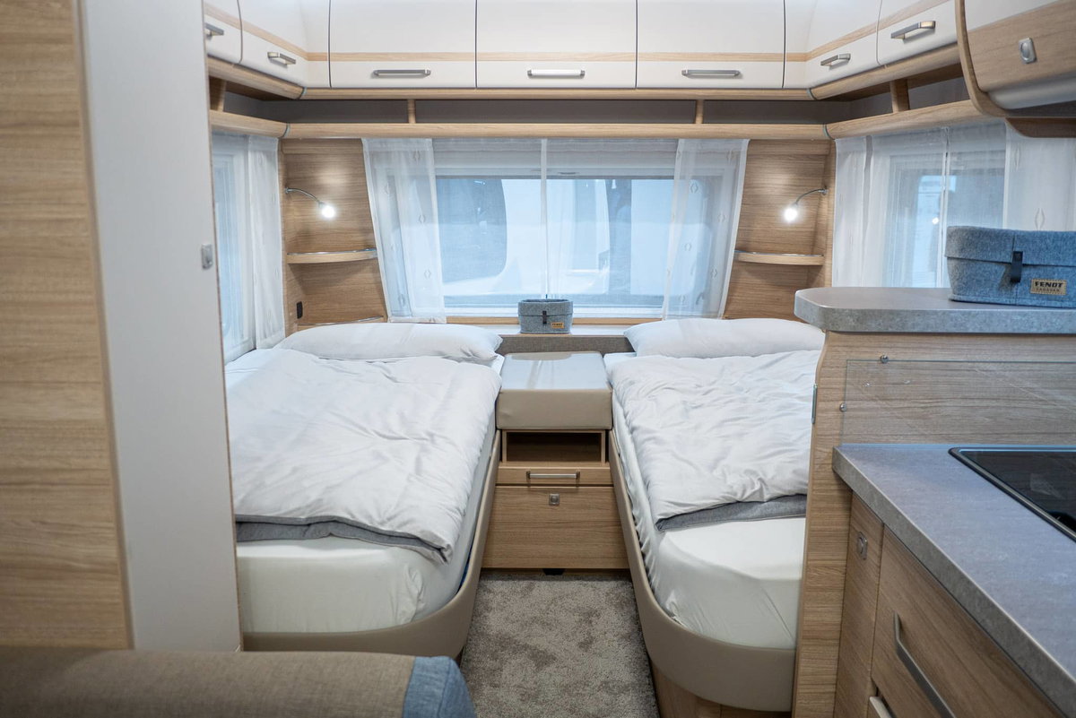 Fendt Bianco Activ 515 SGD Caravan Salon 2023 single beds