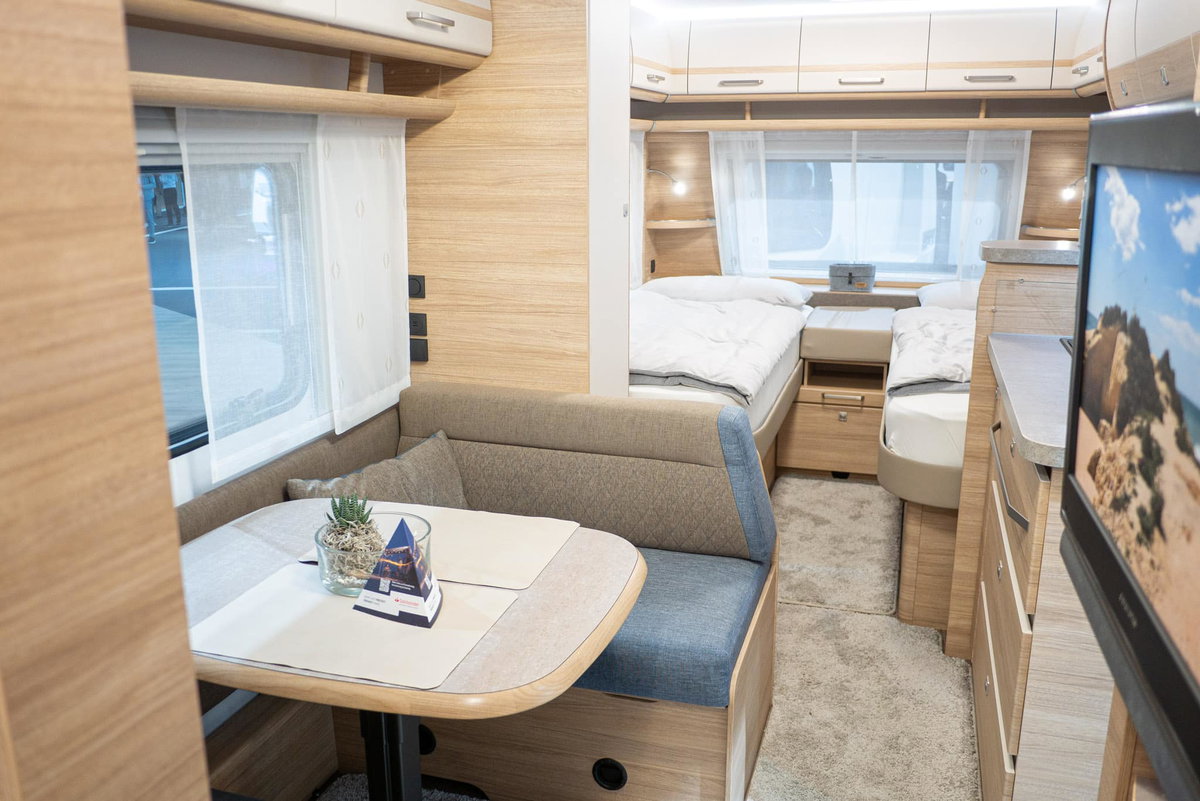 Fendt Bianco Activ 515 SGD Caravan Salon 2023 Interior