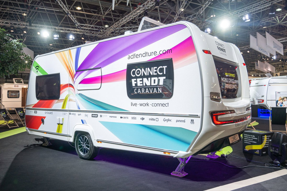 Fendt Concept Work & Connect Adfendture Caravan Salon 2023
