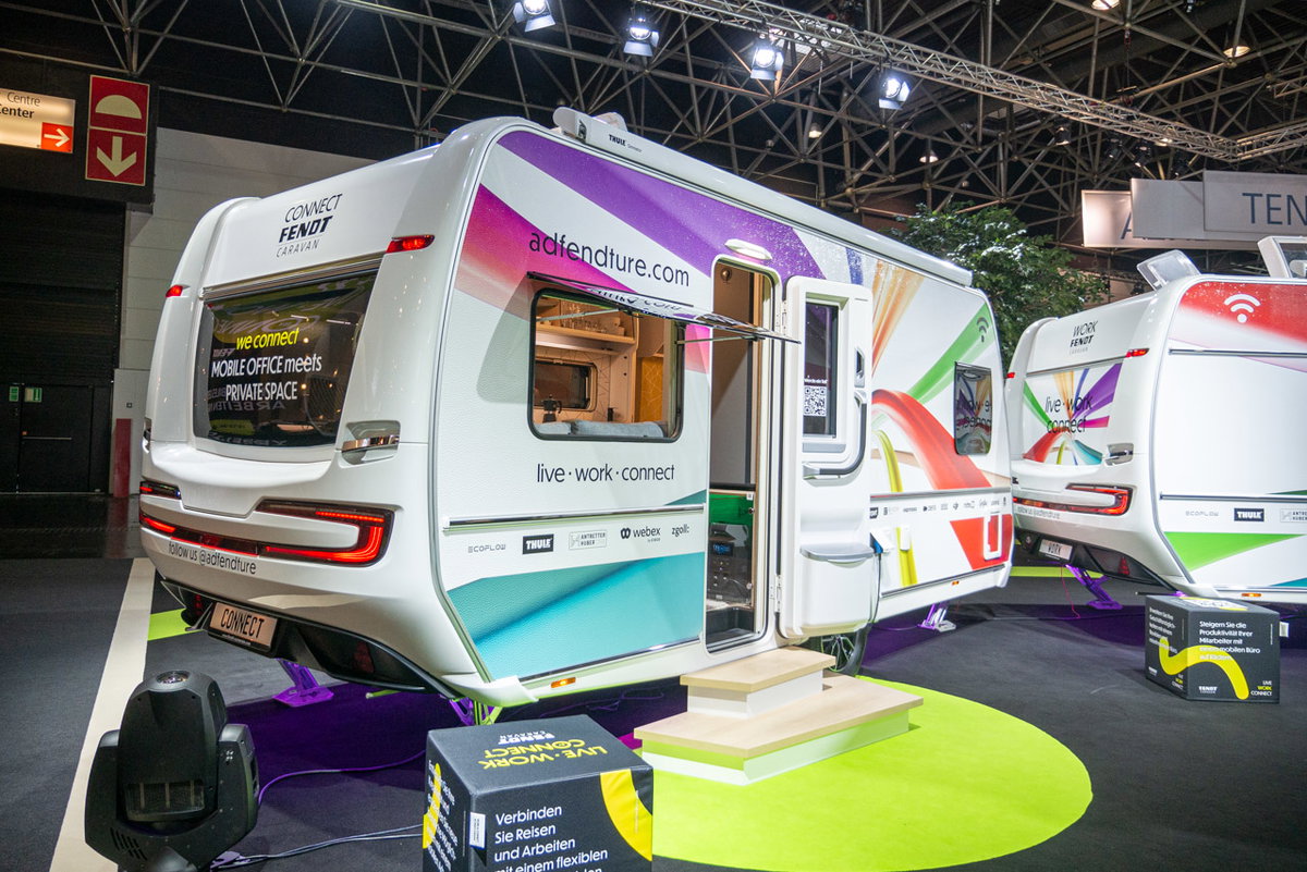 Fendt Concept Work & Connect Adfendture Caravan Salon 2023