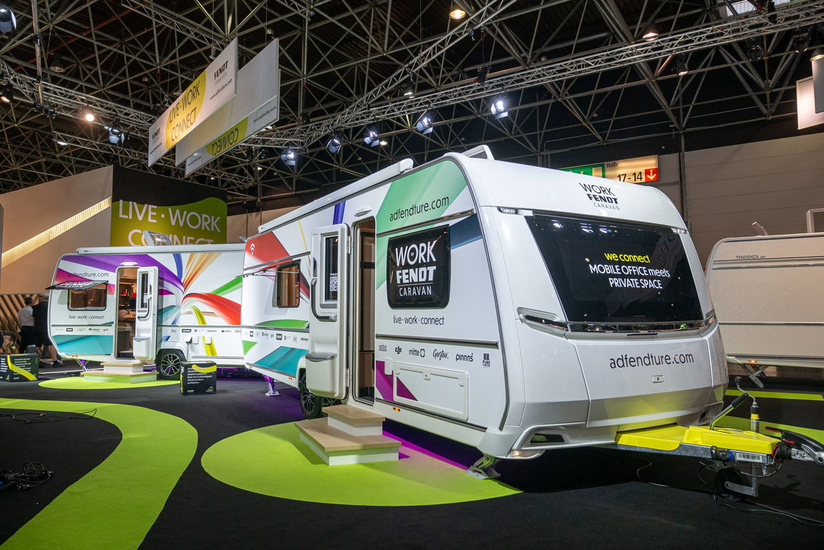 Fendt Concept Work & Connect Adfendture Caravan Salon 2023