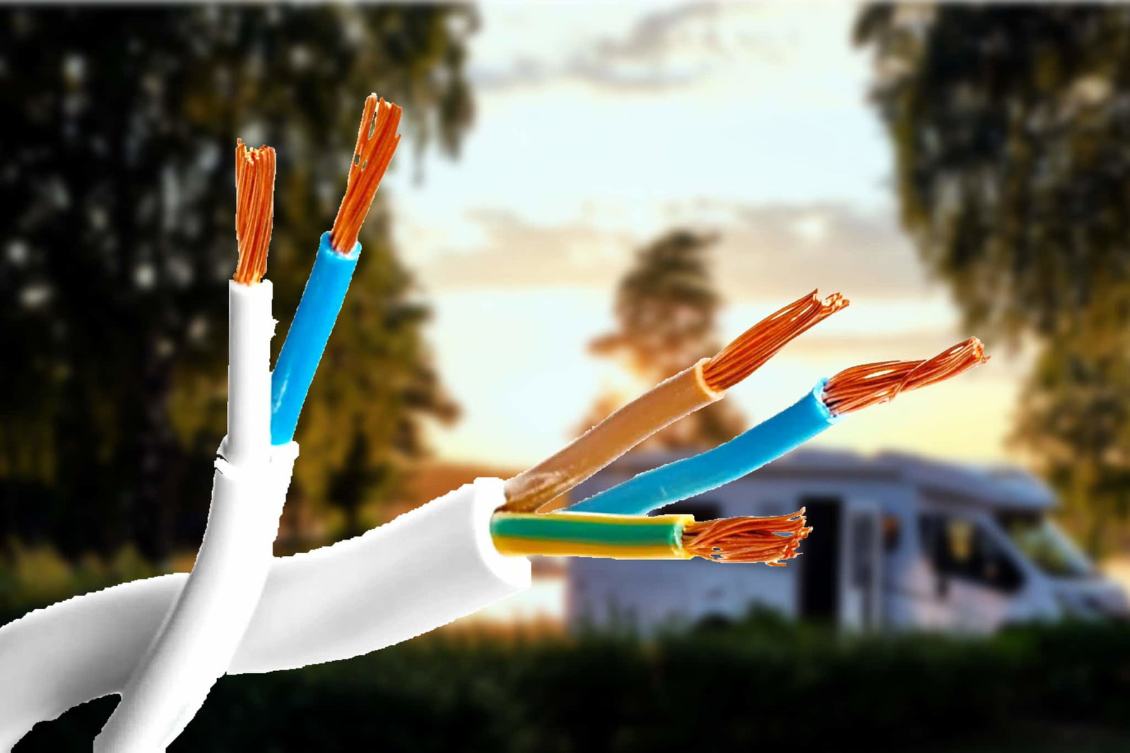 The right cable cross-section for 12V in motorhomes and caravans