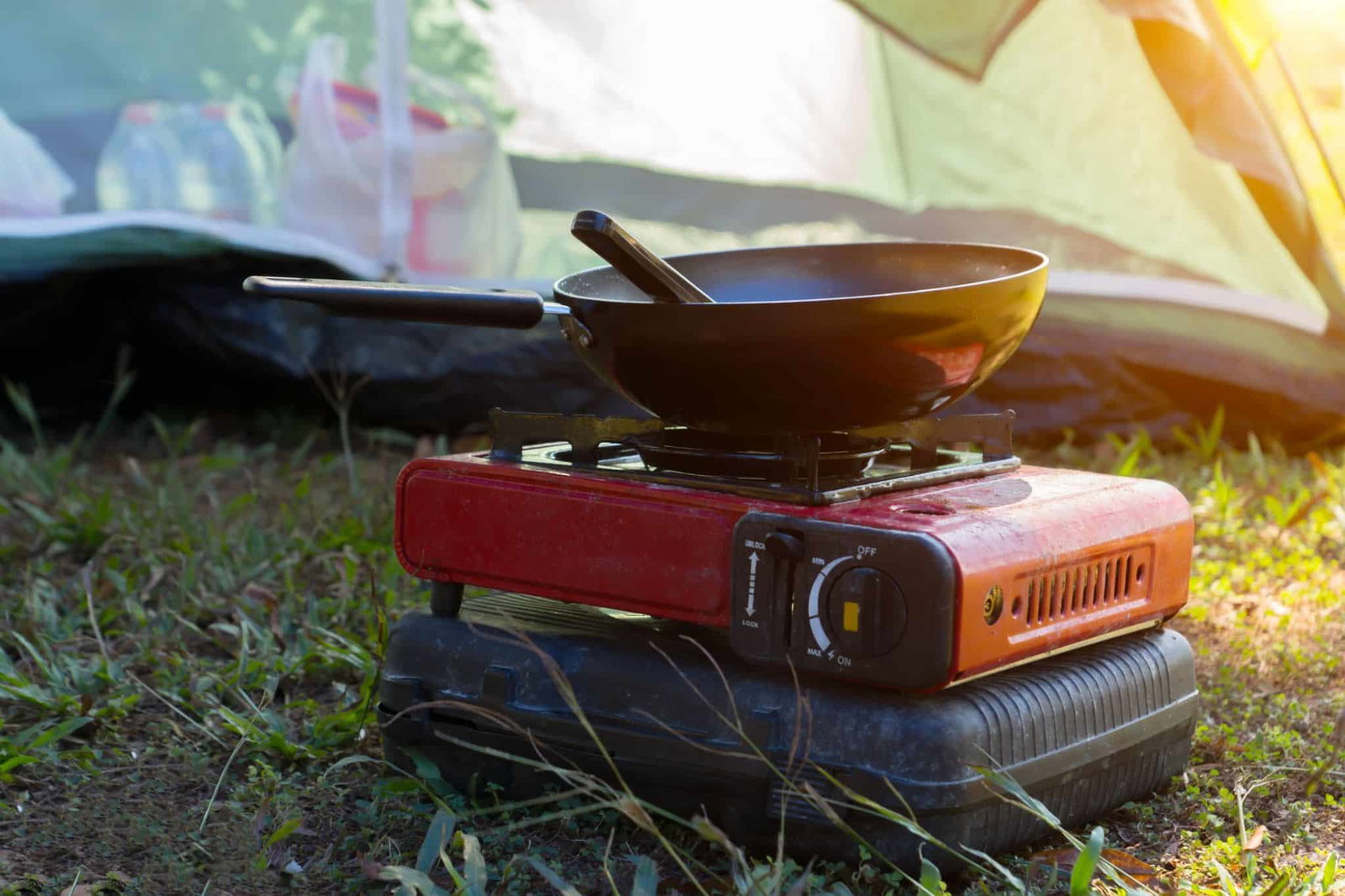 The best camping gas stove - for hot soup on the go