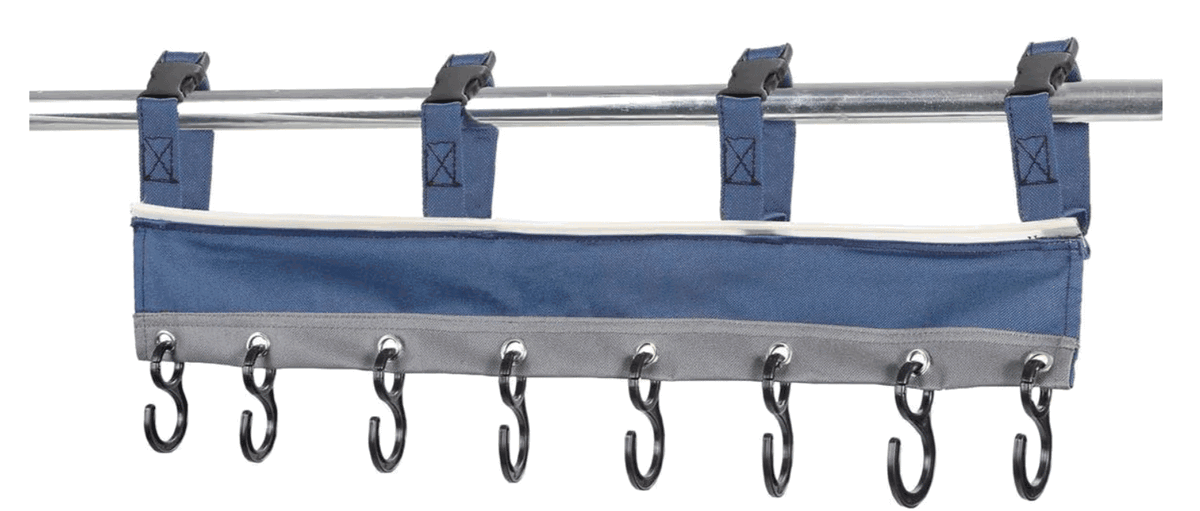 Brunner Arial Zelthakenleiste, 60x9,5cm, blau