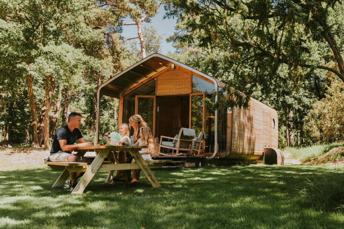 Camping Netherlands Rental accommodation "Wikkelhouse"
