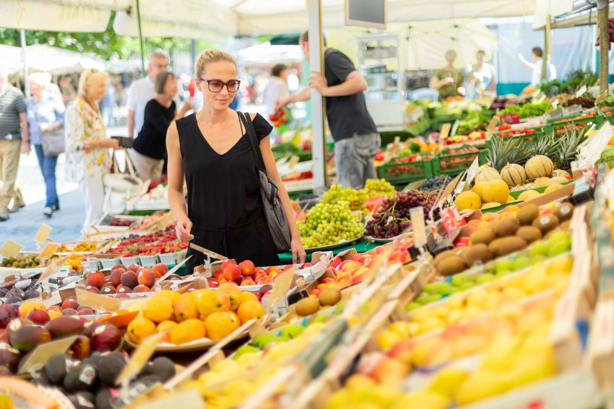Camping Bretagne weekly market