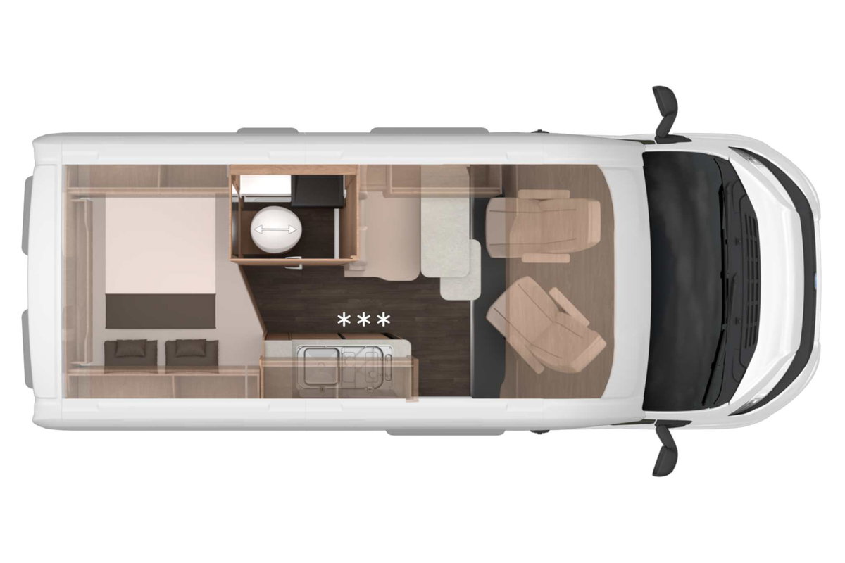 Motorhomes for 2 persons - Knaus