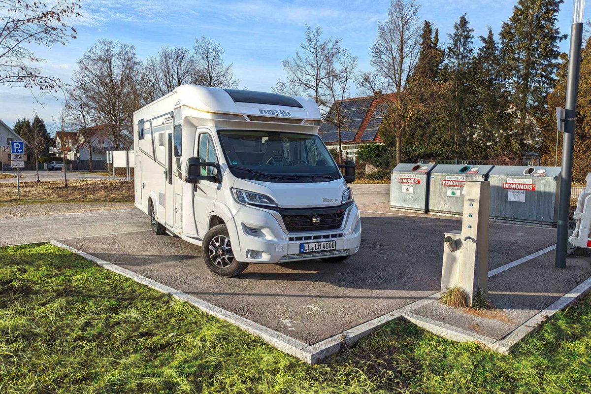 Camping in Augsburg Motorhome site-Gerberwiese-Friedberg