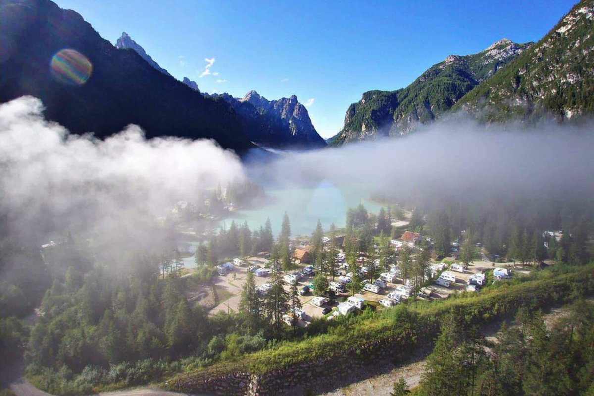 Camping in South Tyrol Dolomites