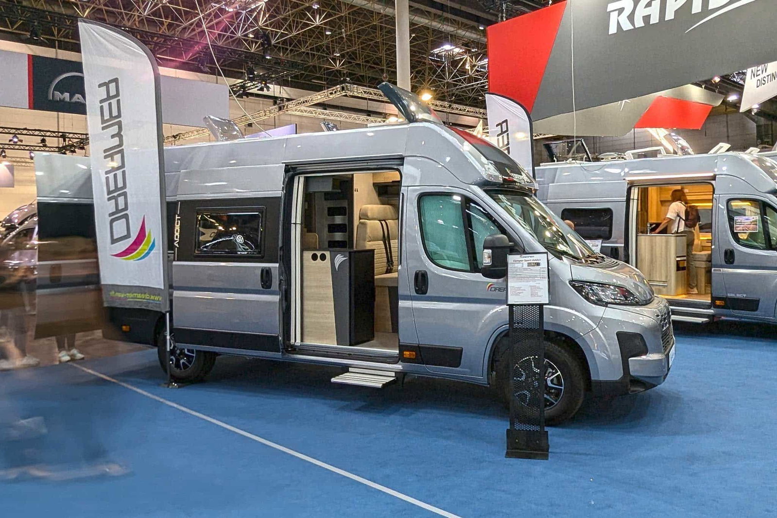 Innovations Caravan Salon 2024: Dreamer Sport Addict - the practical panel van for bikers and quad bikers