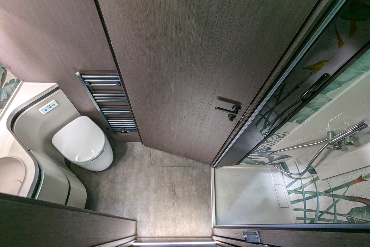 Mobilvetta Fluideen Study Bathroom Caravan Salon 2024