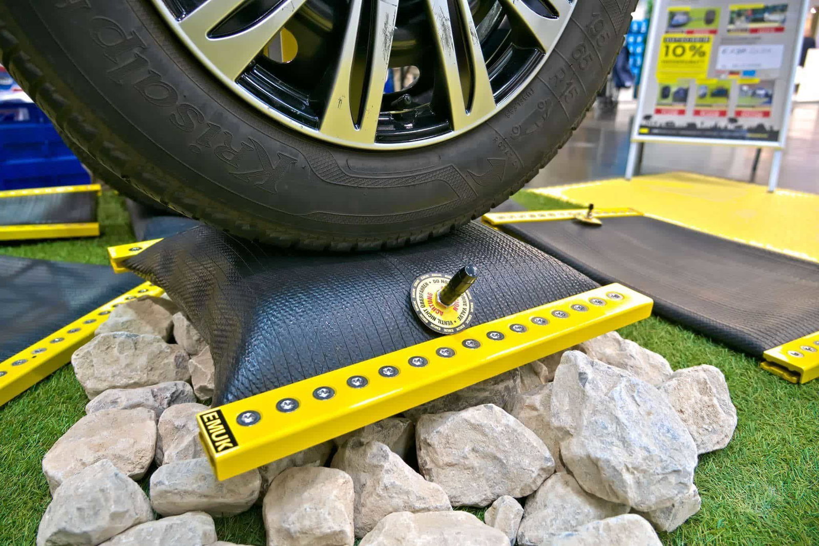 EMUK lifting bag Air-Lift (2024) - Compressed air bag for leveling motorhomes and caravans