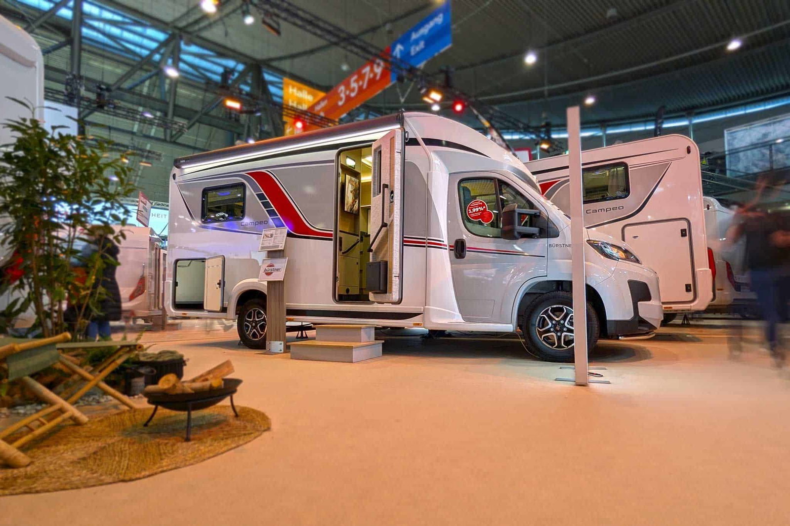 Bürstner Campeo TD 660 - Popular classic in a new, smart look