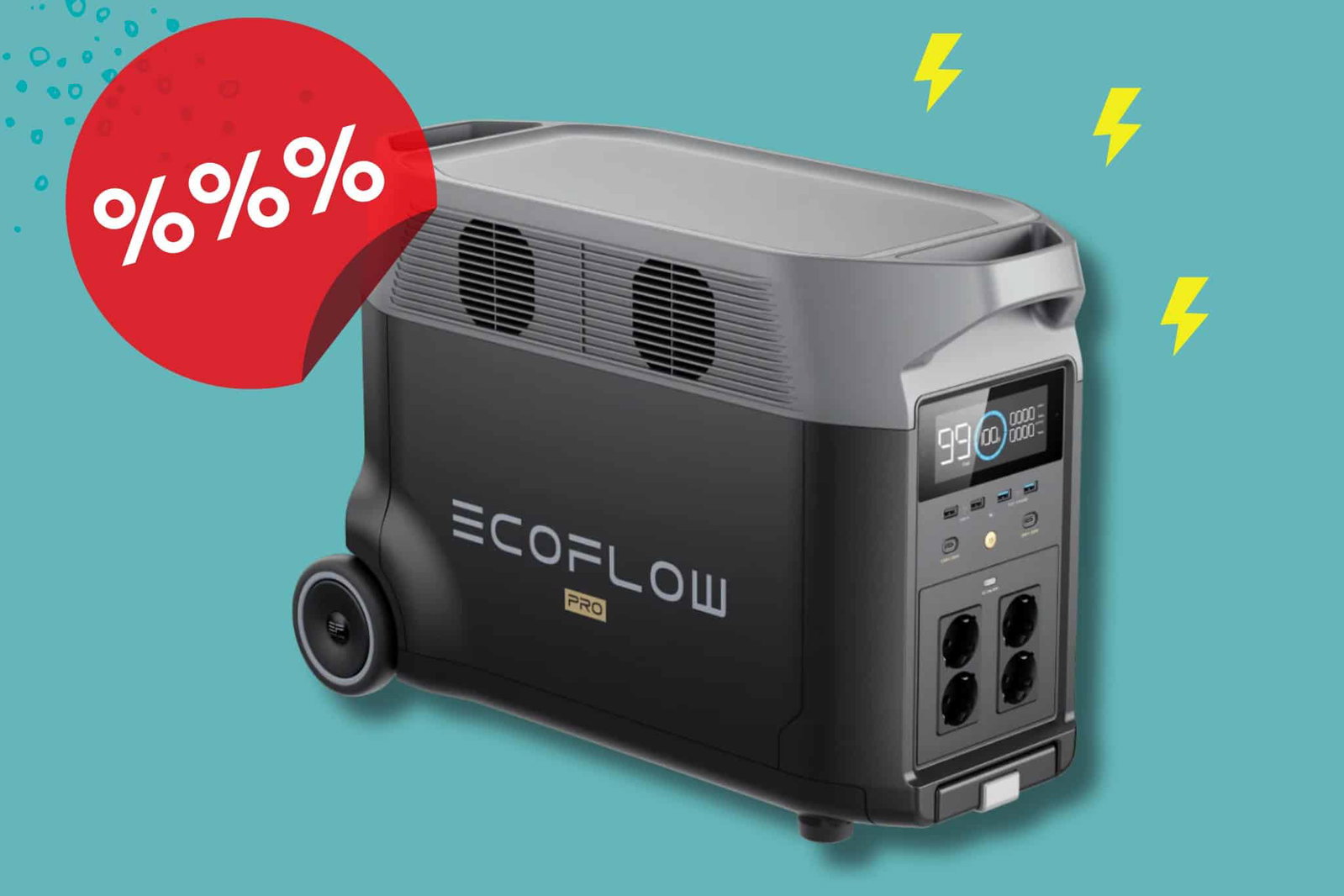The Ferrari of power stations with a record discount - EcoFlow DELTA Pro now up to €895 cheaper