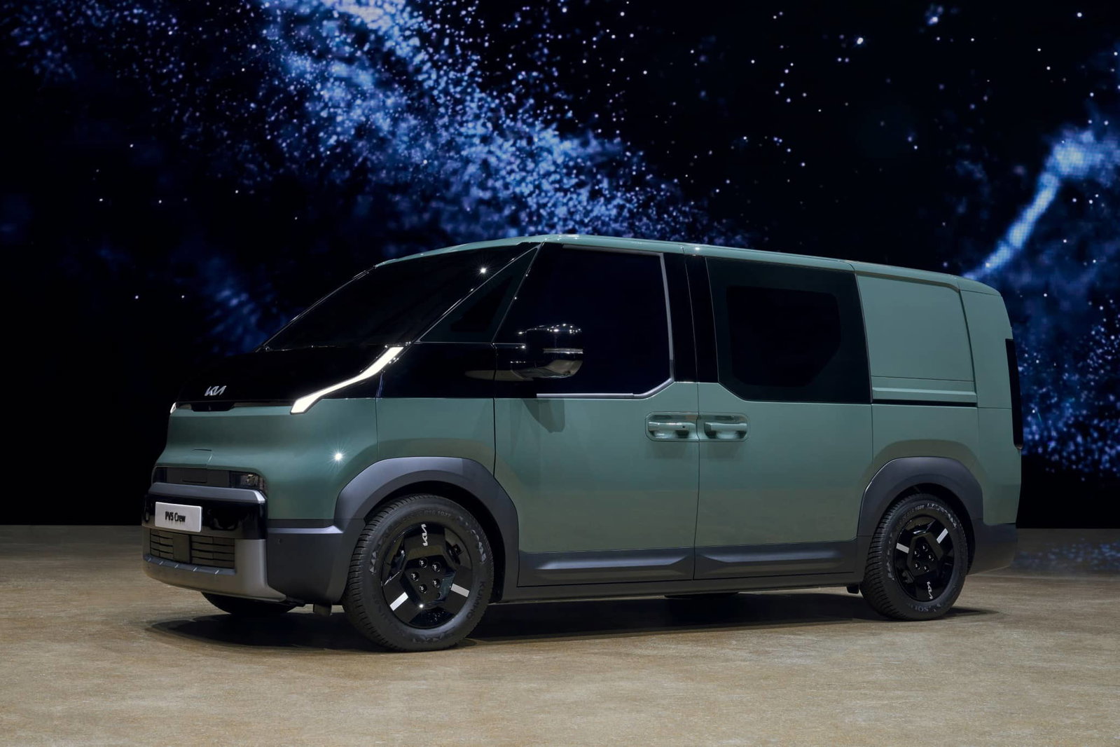 Kia PV5 - a new electric van for camping?