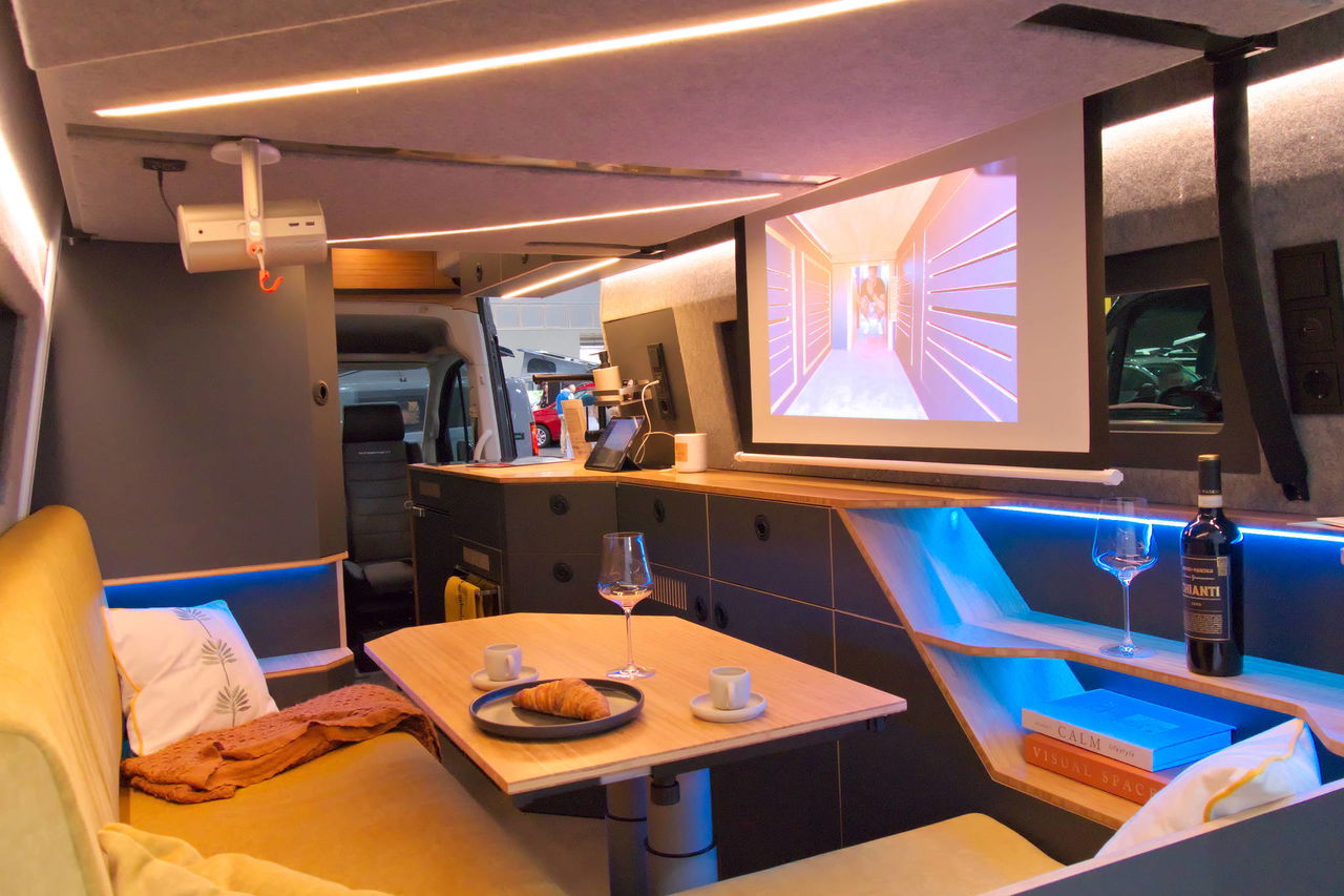 Endless Showers, Projector, Wardrobe Bathroom & Rear Bed: What's Inside a €300,000 Camper?