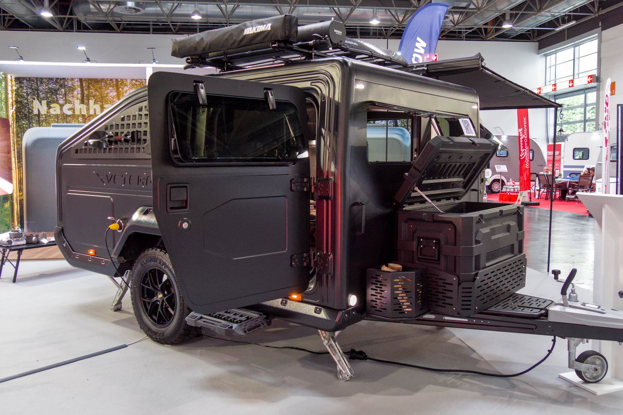 A caravan straight out of "Mad Max": this Chinese off-roader weighs 730 kilos – and that's exactly its problem